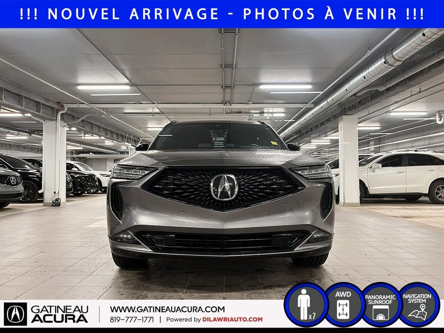 Acura MDX *** UN PROPRIO + CLEAN CARFAX *** 2023 Gris