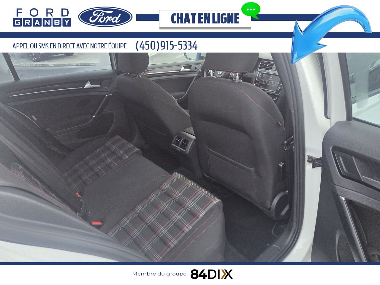 2016 Volkswagen Golf GTI White Granby - photo #21