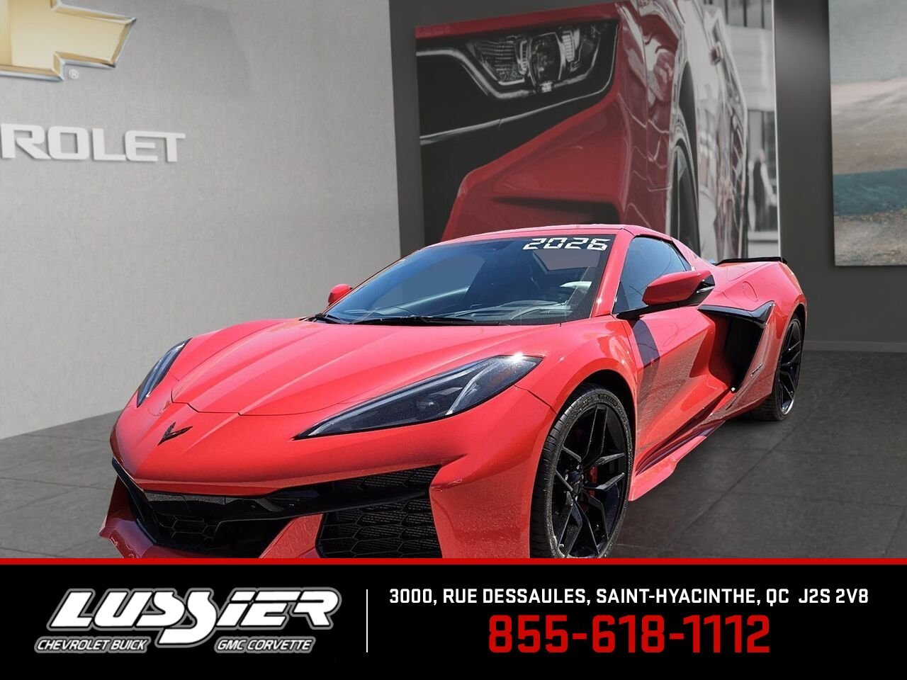 CHEVROLET Corvette 2LZ 2026 ROUGE FLAMME Saint-Hyacinthe - photo #0