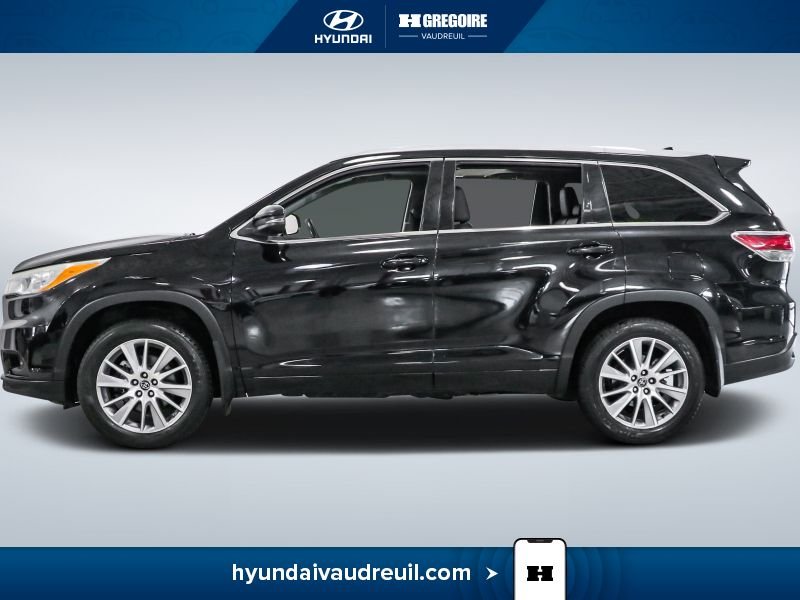Toyota Highlander YW142 | XLE l AWD - CUIR - MAGS - TOIT - NAV - BLUETOOTH - 2016 Noir Laval - photo #5