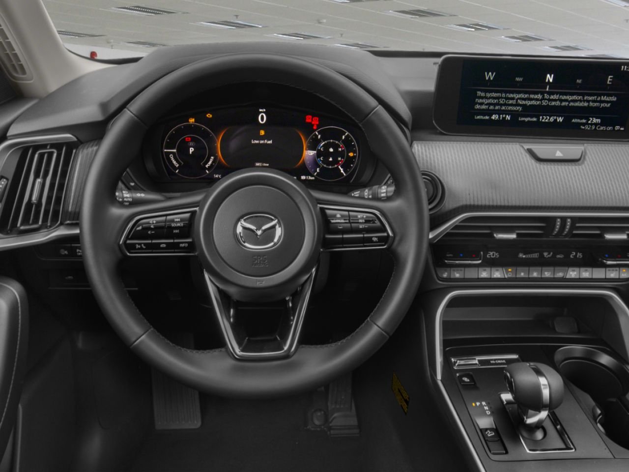 Mazda CX-70 hybride rechargeable 2026 Noir de jais mica Lac Mégantic - photo #3