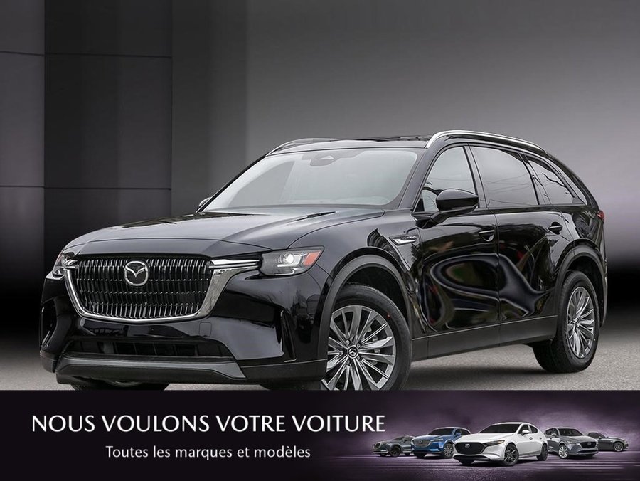 Mazda CX-90 hybride rechargeable 2026 2026 Noir de jais mica