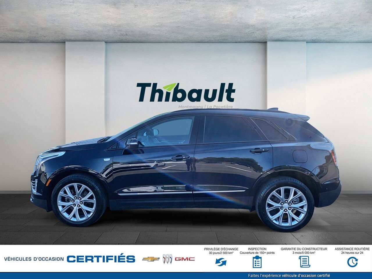 CADILLAC XT5 SPORT Traction intégrale, 4 portes Sport 2021 Bleu Montmagny - photo #4