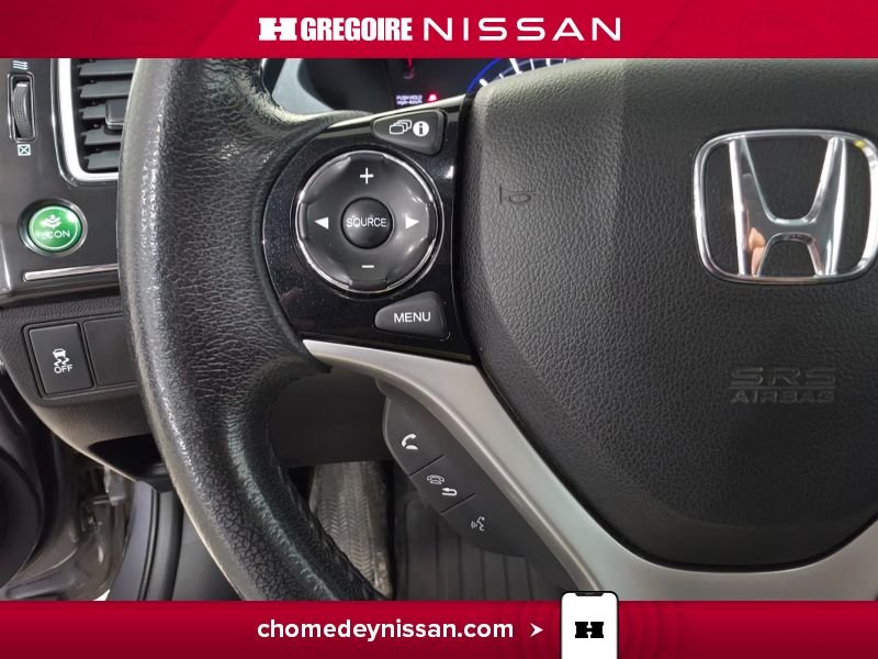 2015 Honda Civic Grey Blainville - photo #18