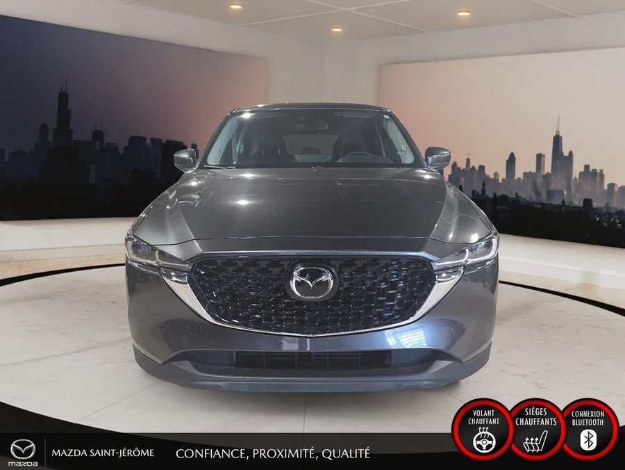 Mazda CX-5 GS | CUIR | AWD | MAGS | 2025 Gris