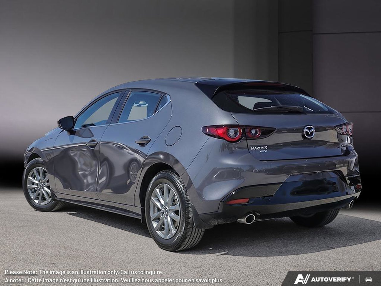 2026 Mazda Mazda3 Sport JM1BPBLL0T1885952 Machine Grey Metallic Mirabel - photo #3