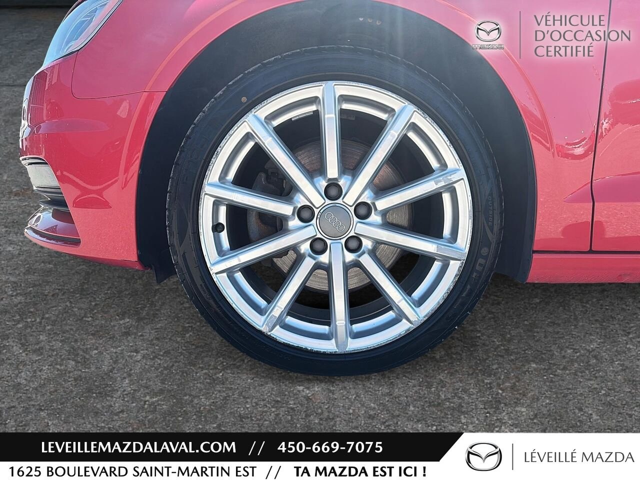 2015 Audi A3 2.0T Progressiv quattro berline 4 portes Red Laval - photo #8
