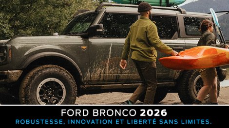 Découvrez le tout nouveau Ford Bronco 2026 : robustesse, innovation et liberté sans limites