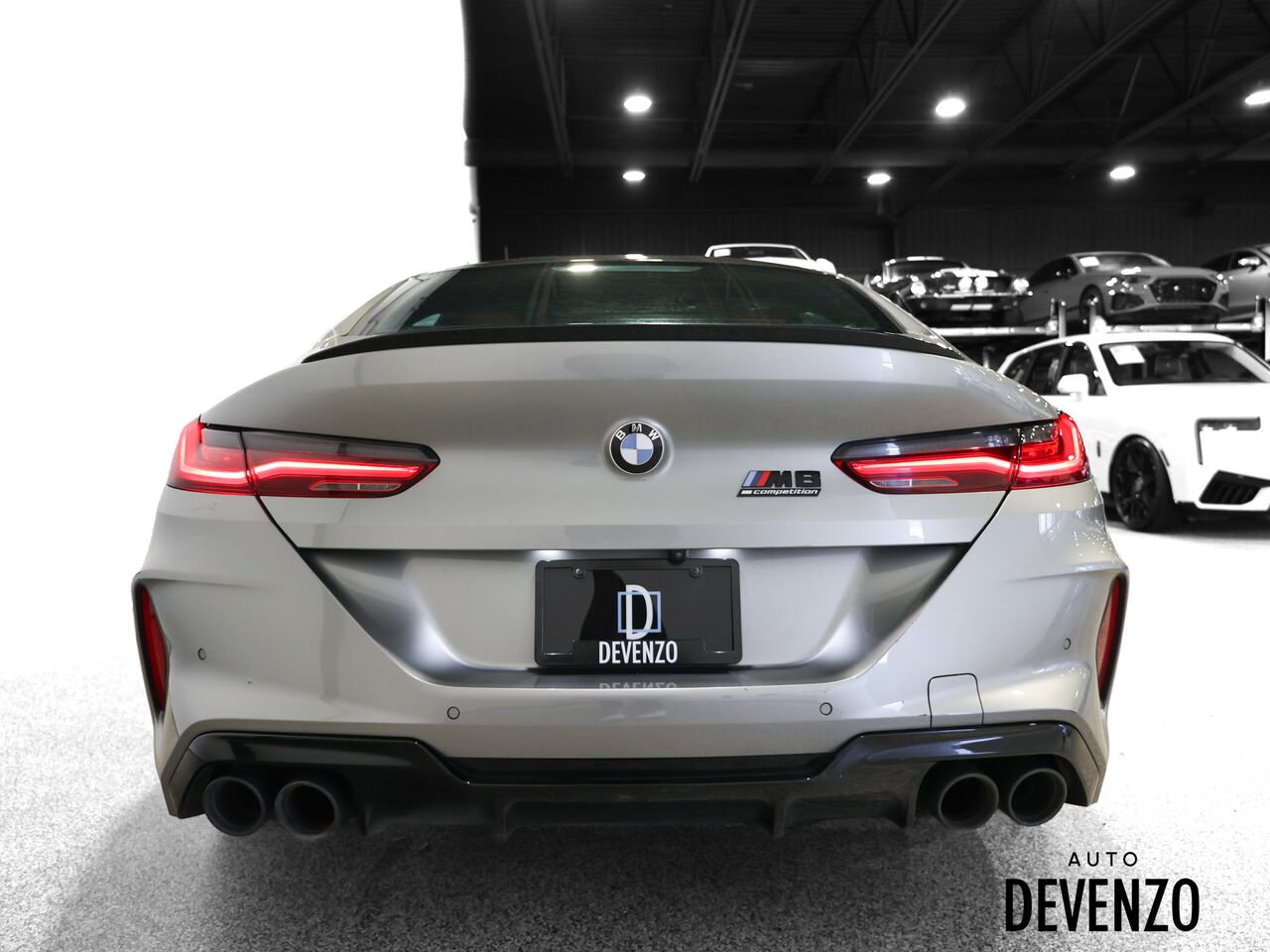 BMW M8 2021 Gris Saint-Eustache - photo #3