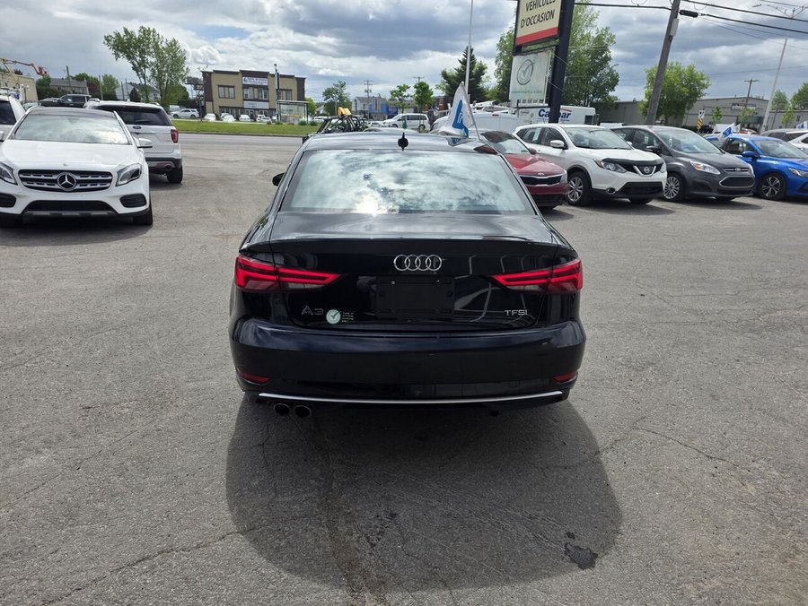 Audi A3 berline 2018 2018 Noir