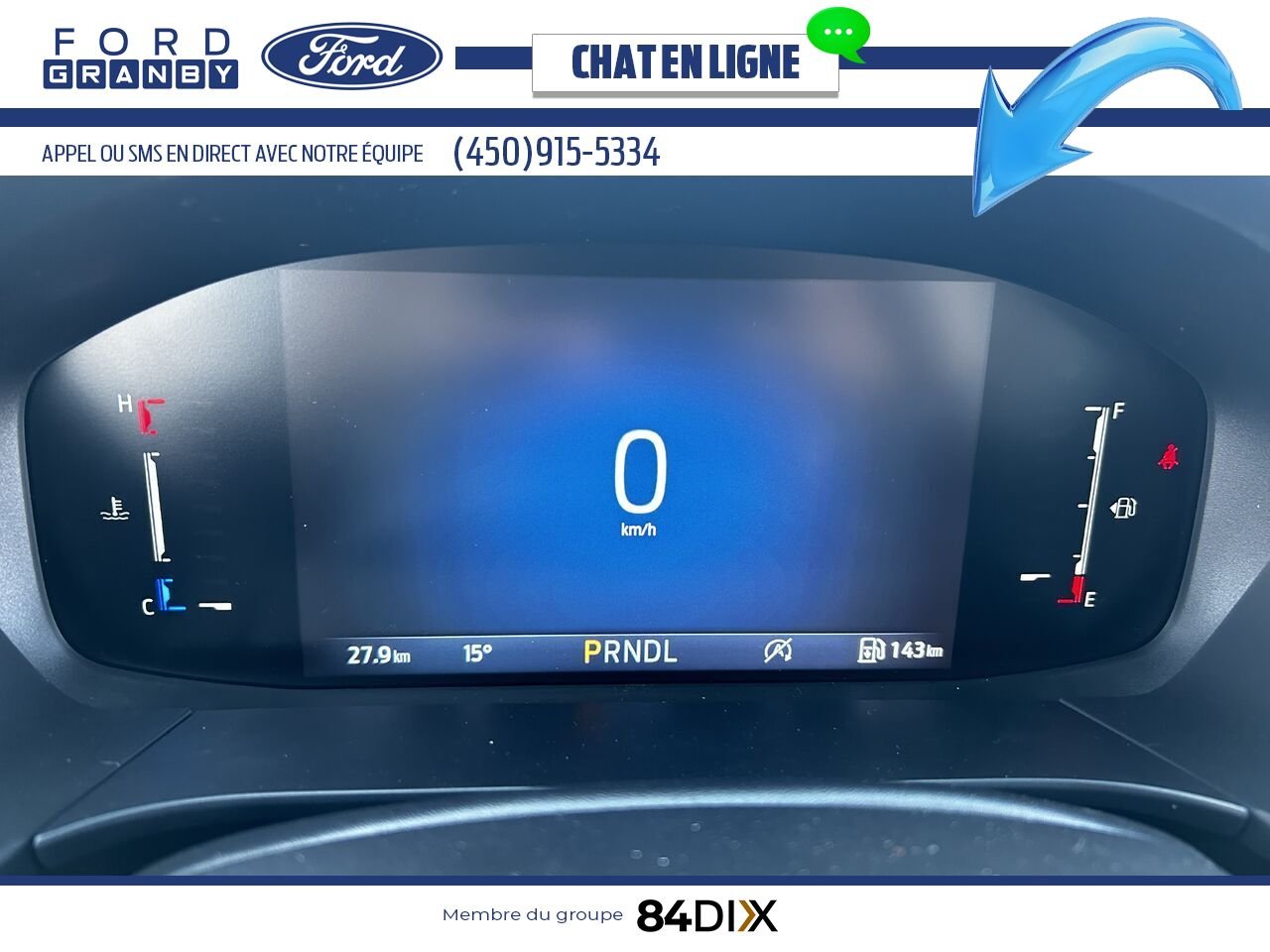 Ford Escape 2025 Noir agate métallisé Granby - photo #11