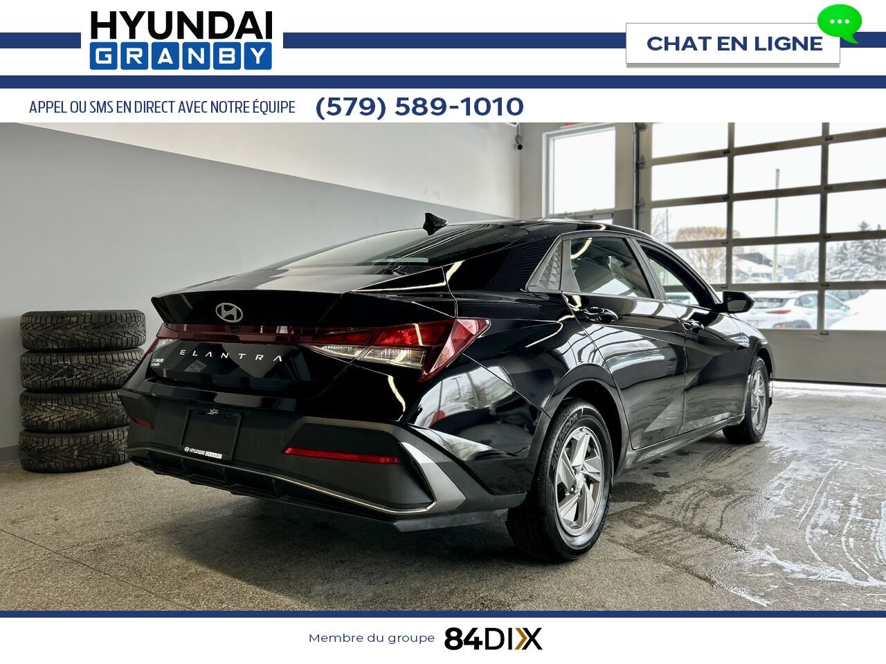 Hyundai Elantra 2024 Noir Granby - photo #6