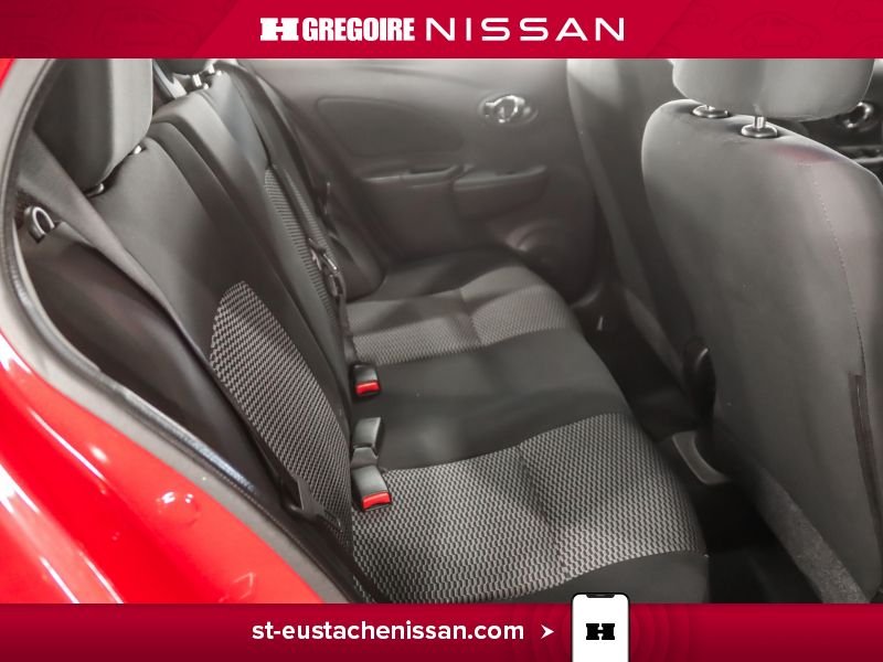 2017 Nissan MICRA Red Saint-Eustache - photo #26