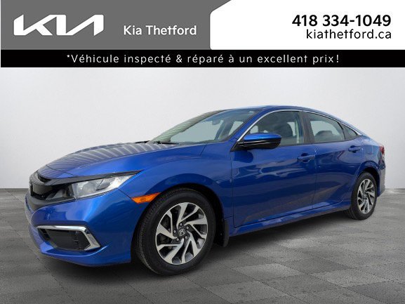 Honda Civic 2020 Bleu Thetford Mines - photo #0