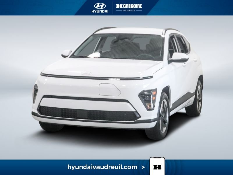 2024 Hyundai Kona White Blainville - photo #4