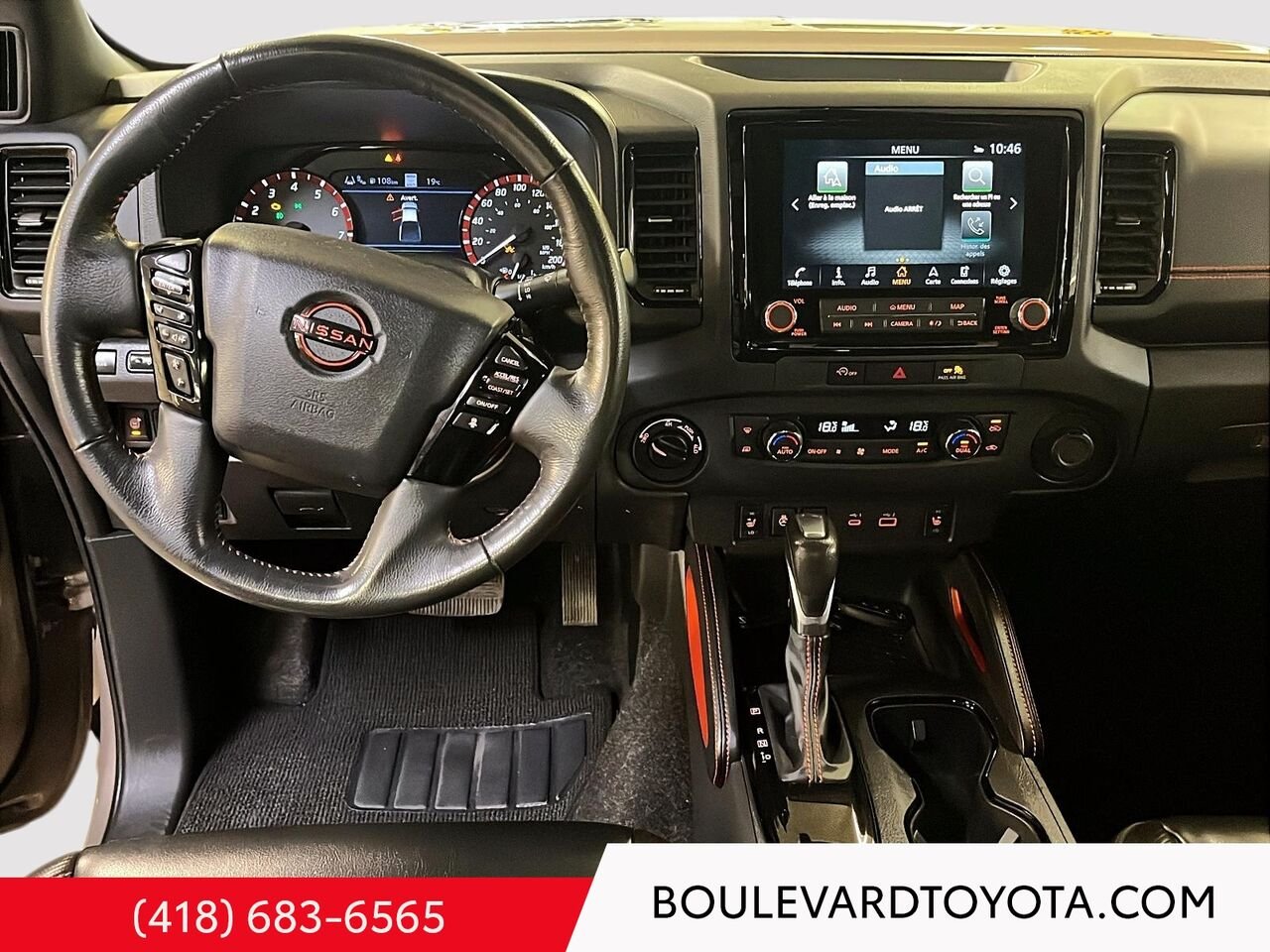 Nissan Frontier 531782A-101 | CREQ CAB 4X4 S AUTO 2023 Brun Québec - photo #18