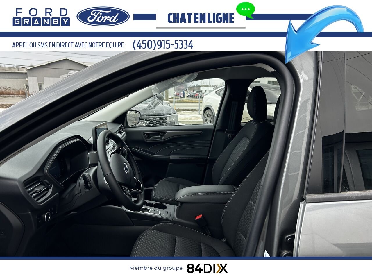 2025 Ford Escape Carbonized Grey Metallic Granby - photo #8