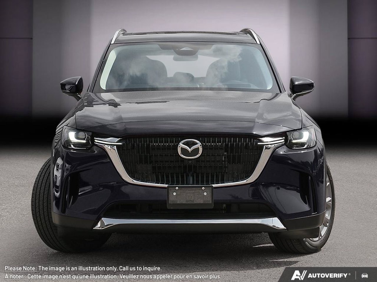 Mazda CX-90 hybride léger JM3KKDHD9T1389258 2026 Noir de jais mica Mirabel - photo #1