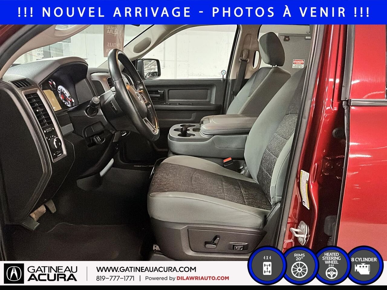 Ram 1500 Classic Express Night Edition crewcab 4x4 2020 Rouge Gatineau - photo #9