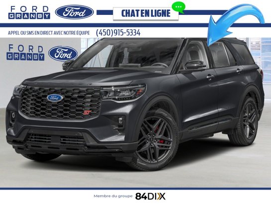 2026 Ford Explorer Agate Black Metallic