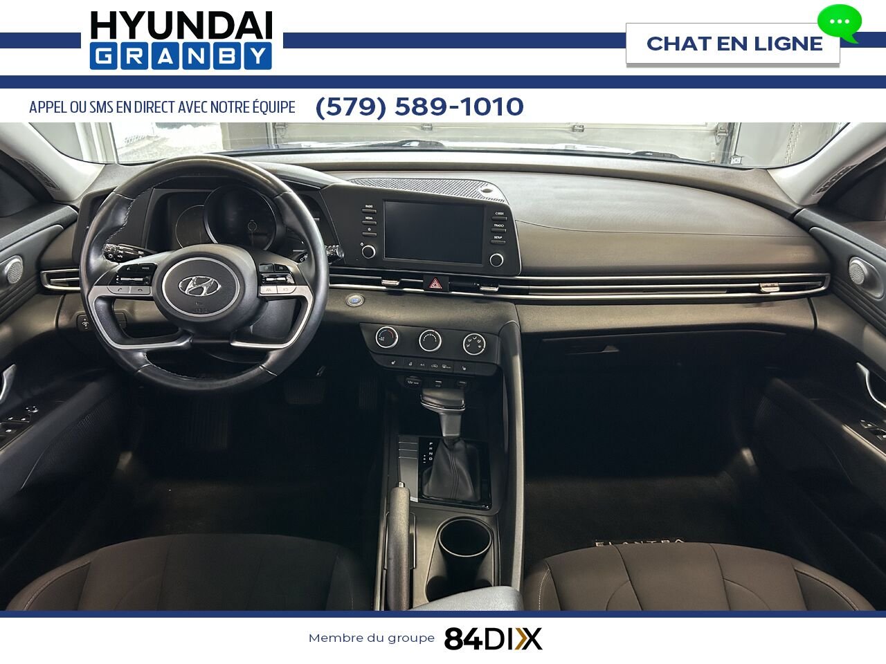Hyundai Elantra 2021 Bleu Granby - photo #11