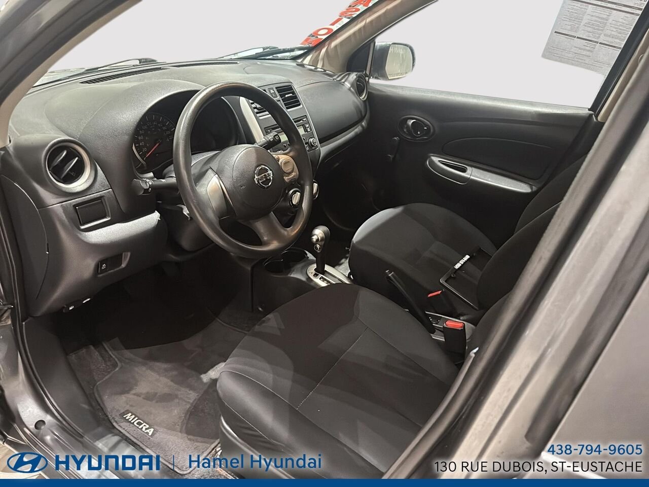 Nissan Micra 2017 Gris Saint-Eustache - photo #7