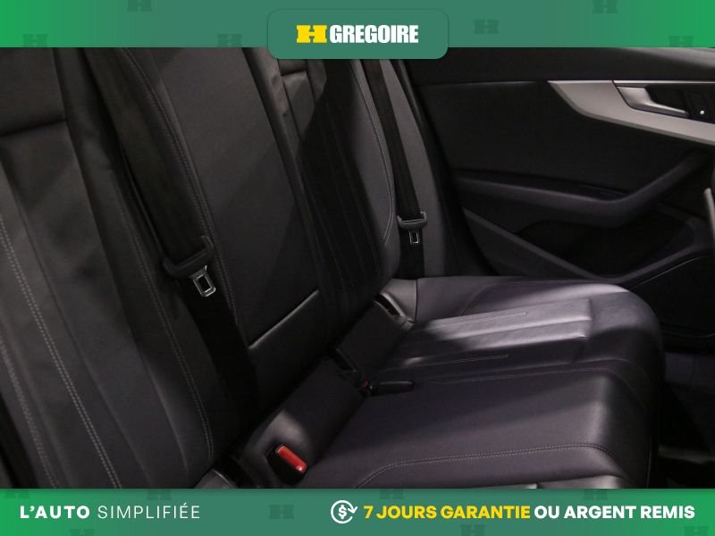 Audi A4 2020 Noir Blainville - photo #28