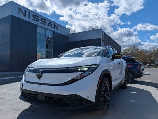 2026 NISSAN LEAF 2026 Everest White Pearl Tricoat/Black