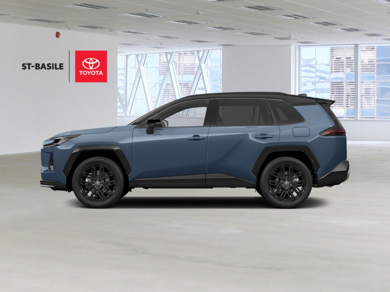 TOYOTA RAV4 hybride rechargeable 2026 Nuage orageux avec toit noir Saint-Basile-le-Grand - photo #1