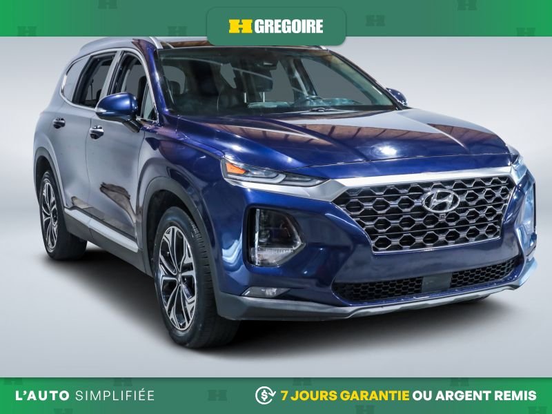 2019 Hyundai Santa Fe 2019 Blue