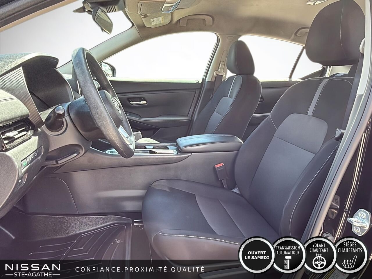 2024 Nissan Sentra SV CVT Black Saint-Jérôme - photo #7