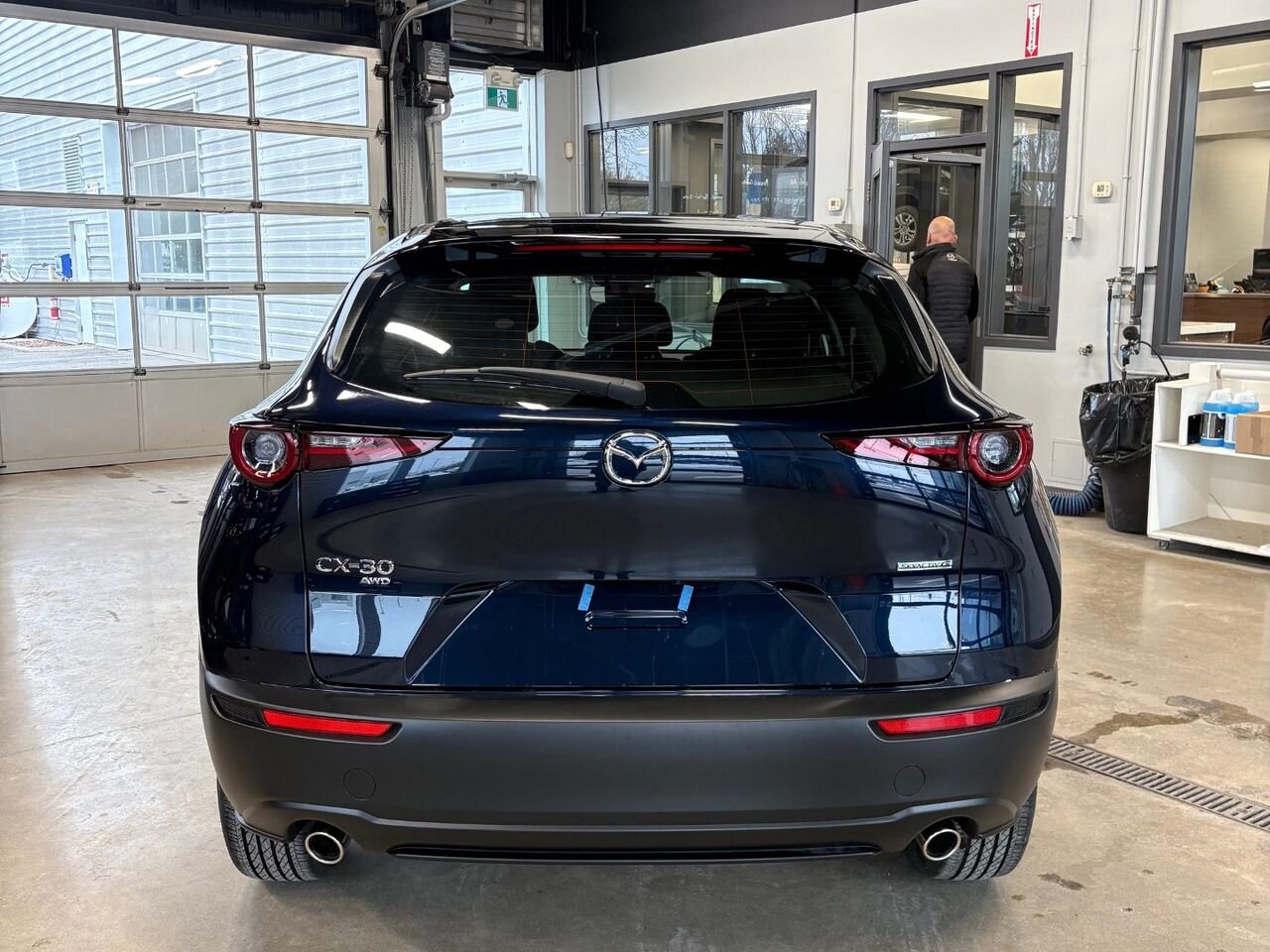 2026 MAZDA CX-30 GX Deep Crystal Blue Mica Châteauguay - photo #3