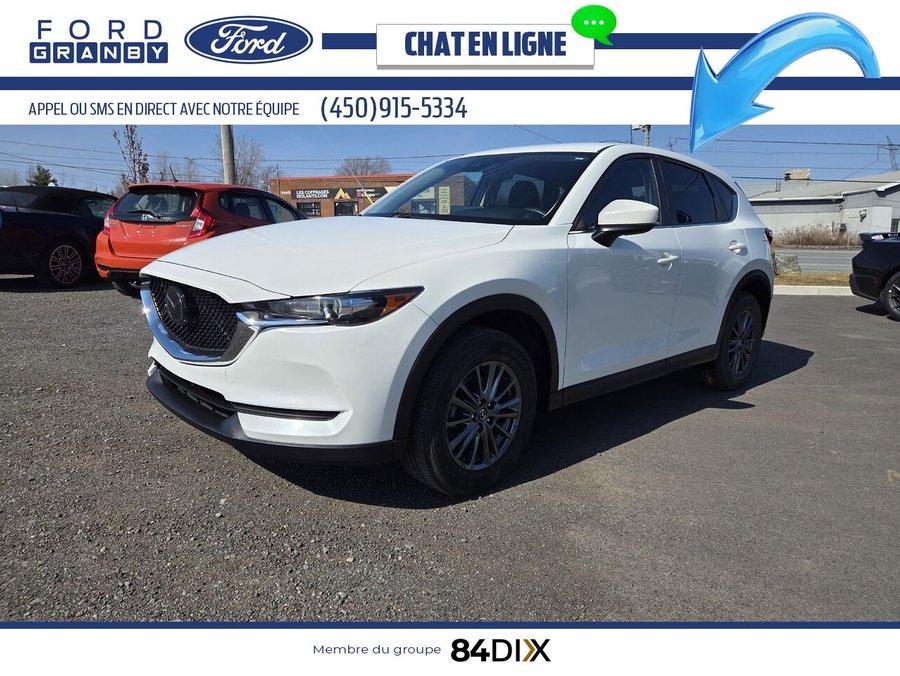 Mazda CX-5 GX TI, sieges chauffants 2021 Blanc