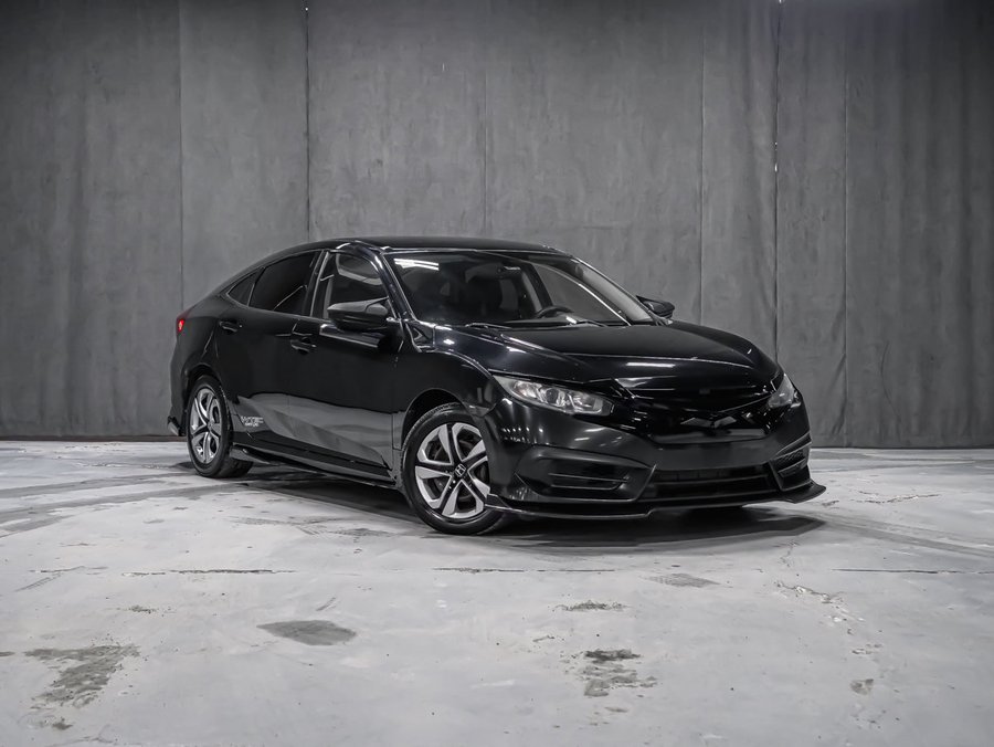 2017 Honda Civic Sedan LX Black