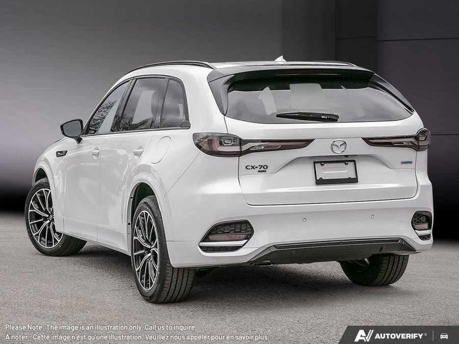 Mazda CX-70 hybride rechargeable 2026 2026 Blanc rhodium métallisé