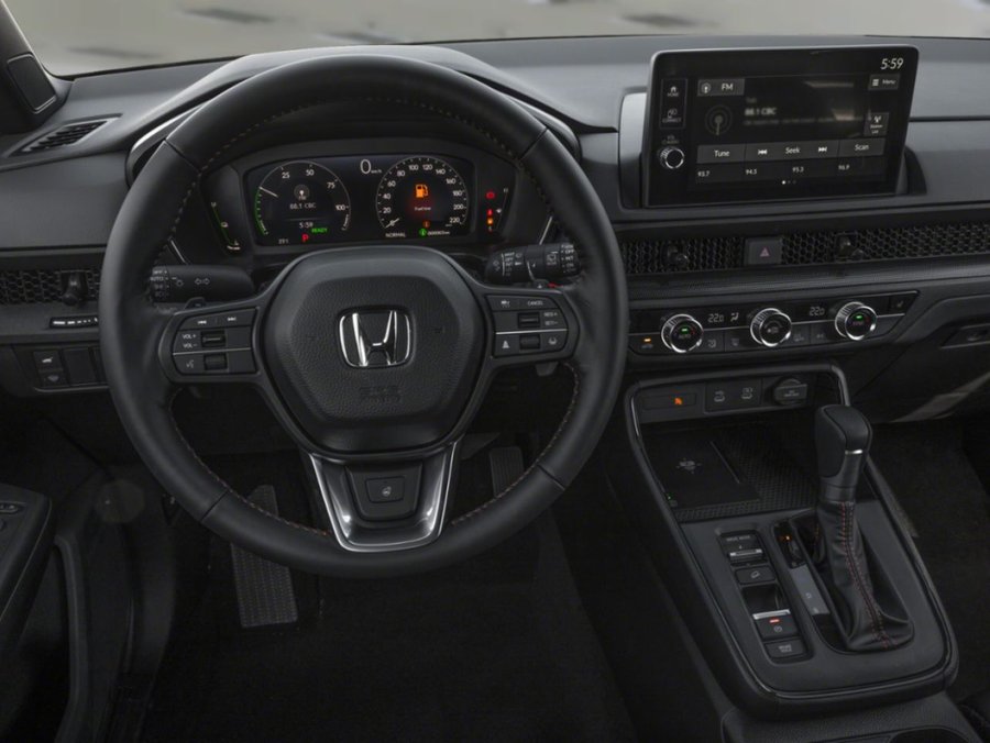 Honda CR-V hybride 2026 2026 Bleu rivière Canyon métallisé