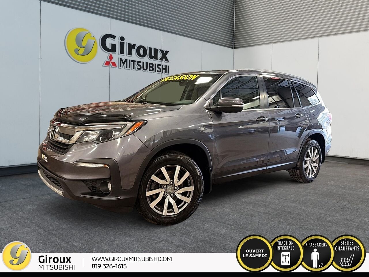 2022 HONDA PILOT Grey Sainte-Agathe-des-Monts - photo #0