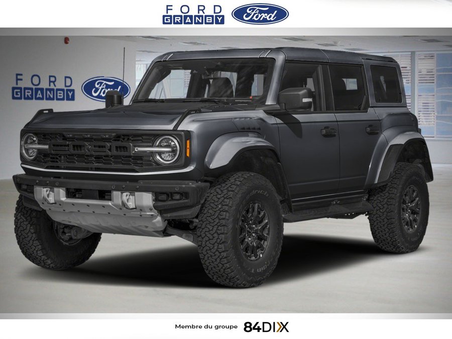 Ford Bronco Raptor 4 portes 4x4 2026 Noir ombre