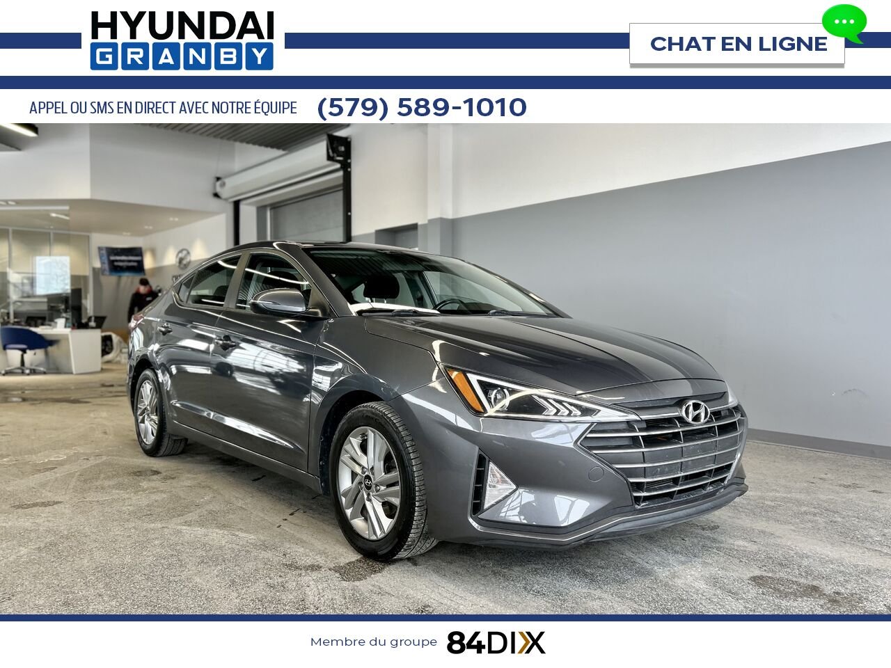 Hyundai Elantra 2020 Gris Granby - photo #0