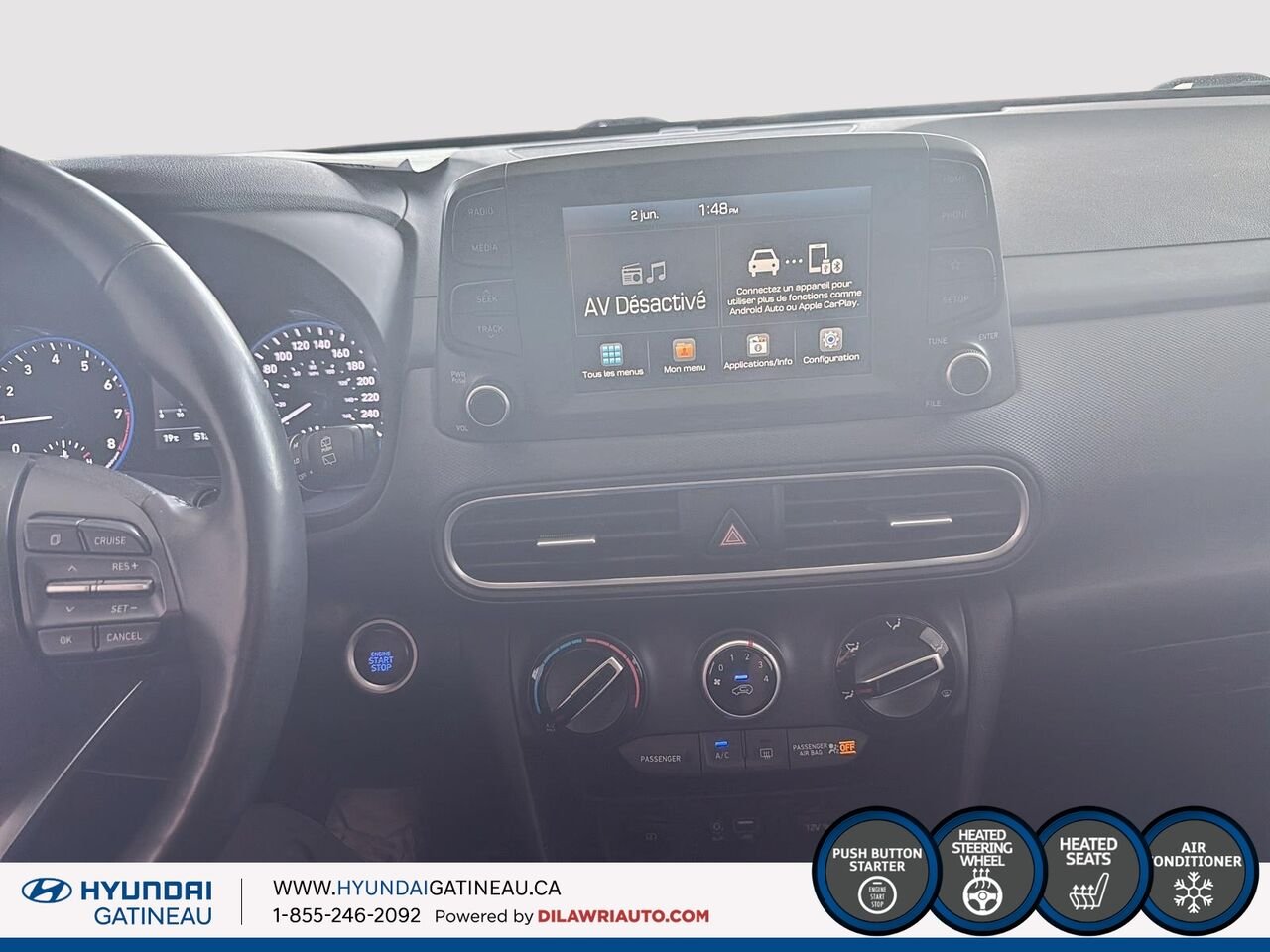 Hyundai Kona 2020 Rouge Gatineau - photo #13