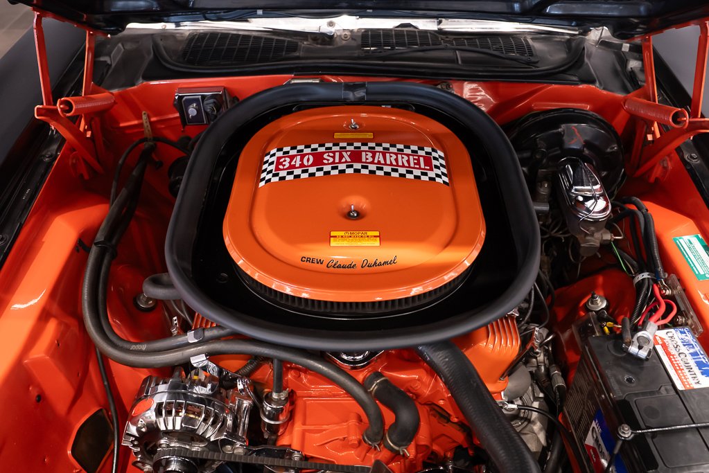 Plymouth AAR Cuda 1970 Orange Montréal - photo #50