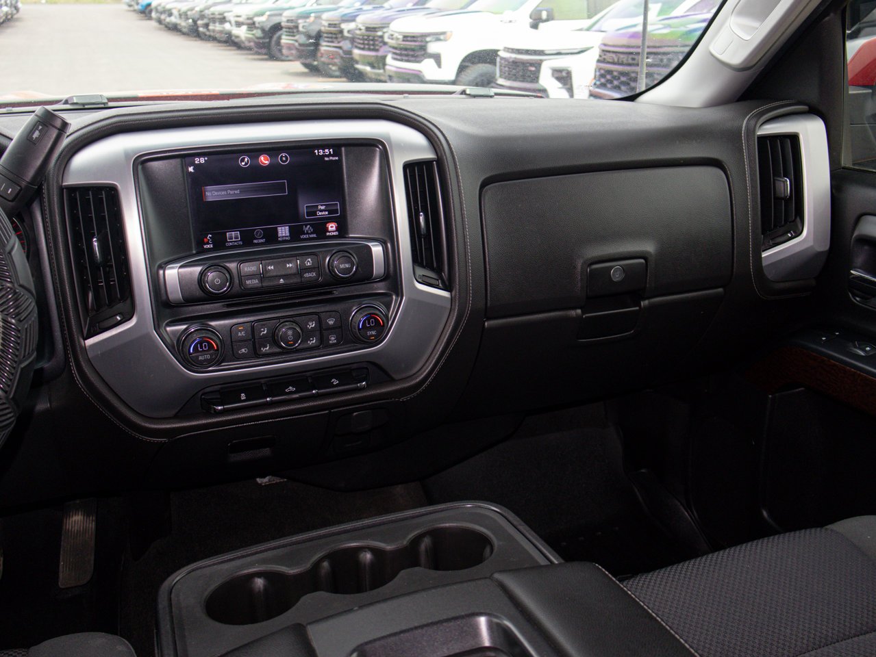 2015 GMC Sierra 1500 4WD Double Cab 143.5 SLE Red Sherwood Park - photo #30