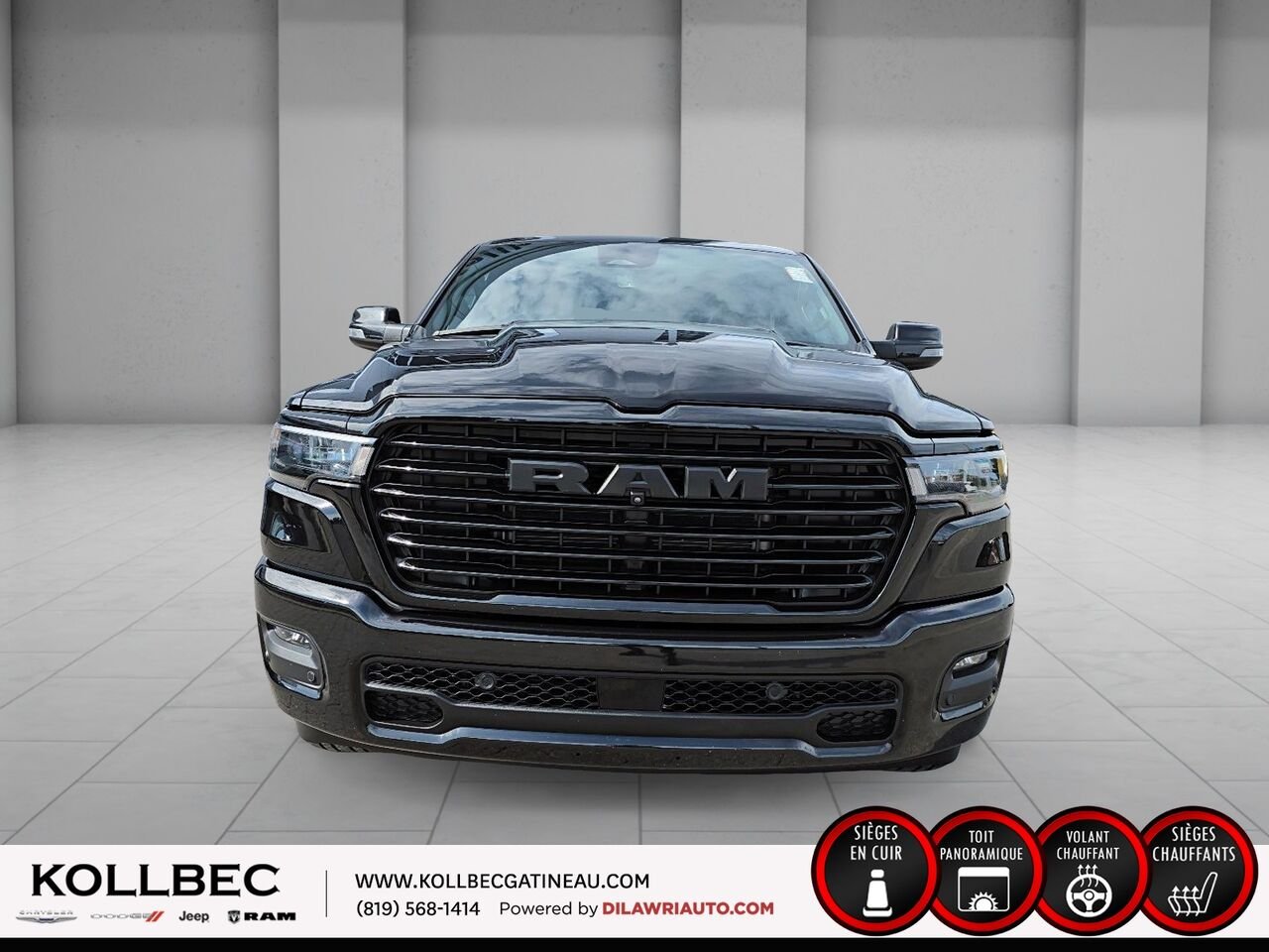 RAM 1500 SPORT Sport cabine d'équipe 4x4 caisse de 5 pi 7 po 2025 Noir Ottawa & Gatineau - photo #11