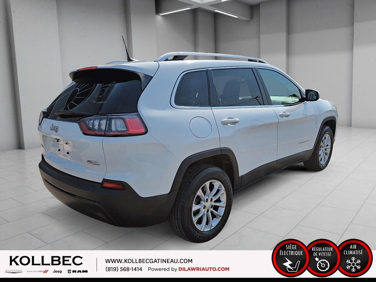 JEEP CHEROKEE 261101 | North 4x4 2019 Blanc Gatineau - photo #14