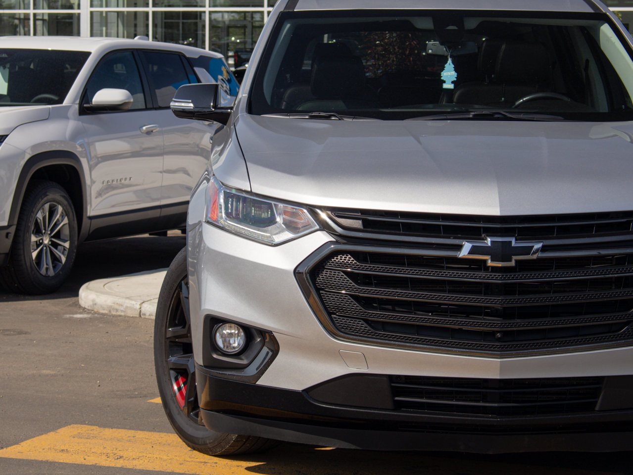 2019 Chevrolet Traverse AWD 4dr Premier w/1LZ Grey Sherwood Park - photo #4