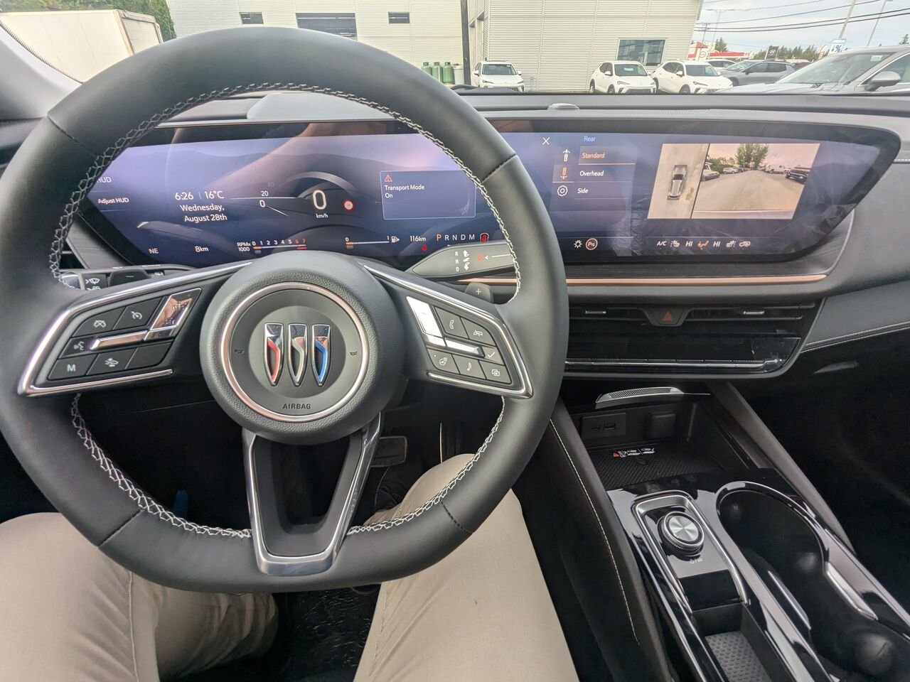 Buick Envision Tourisme sport 4 portes TI 2026 GRIS PIERRE DE LUNE METALLISE Thetford Mines - photo #7