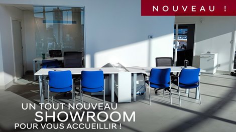 Notre nouvelle salle de montre est prête!