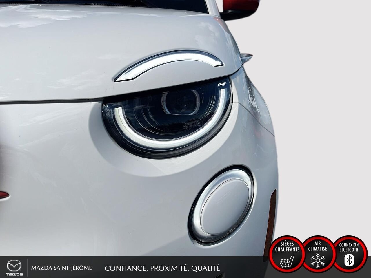 FIAT 500e 2024 Blanc Saint-Jérôme - photo #1
