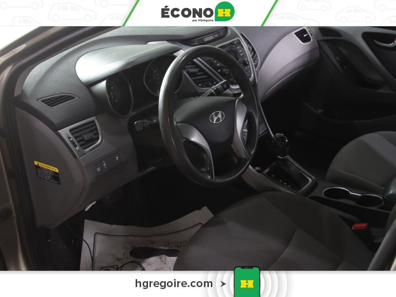 Hyundai Elantra 730686 | L+ AUTO A/C GR ELECT 2016 Gris Laval - photo #8