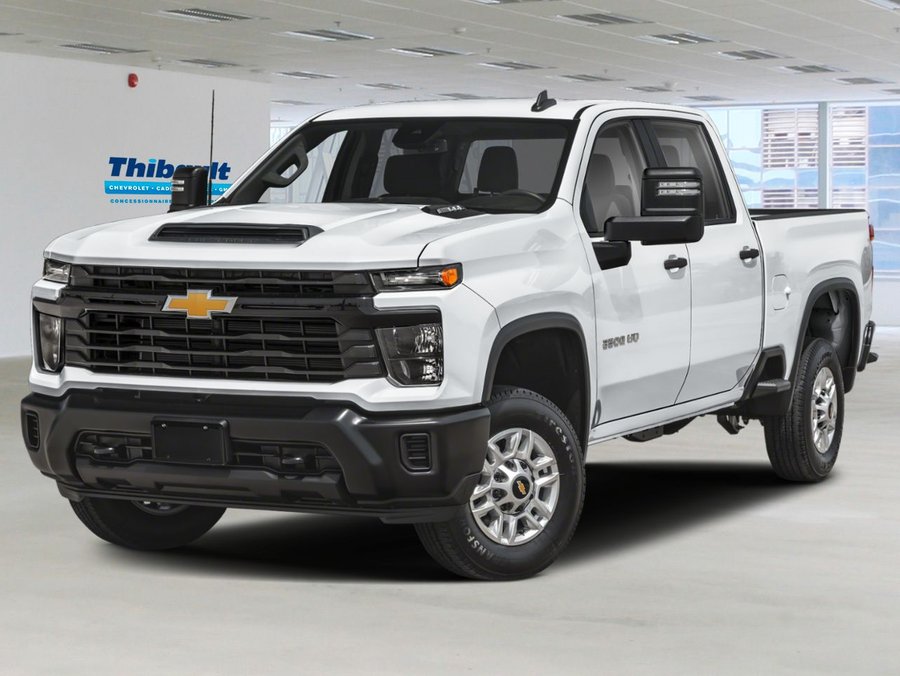 CHEVROLET SILVERADO 2500HD Custom cabine multiplace 4RM 172 po 2026 Blanc